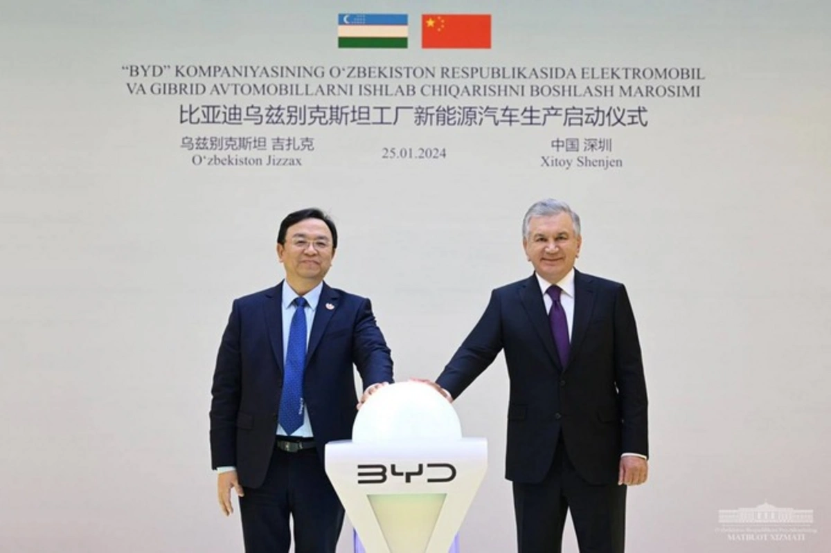 В Узбекистане запустили проект по сборке электромобилей - ФОТО